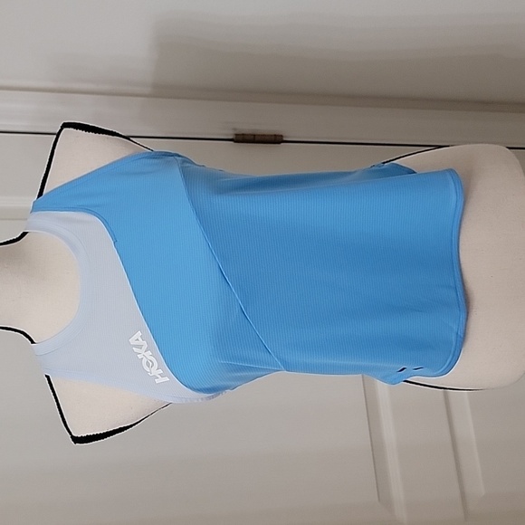 Hoka Size S Medium Blue with Light Blue Glide Tank, Excellent Used Condition - Picture 4 of 14